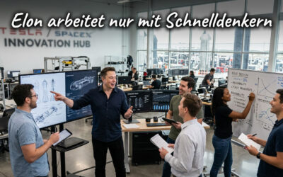 Elon arbeitet nur mit Schnelldenkern