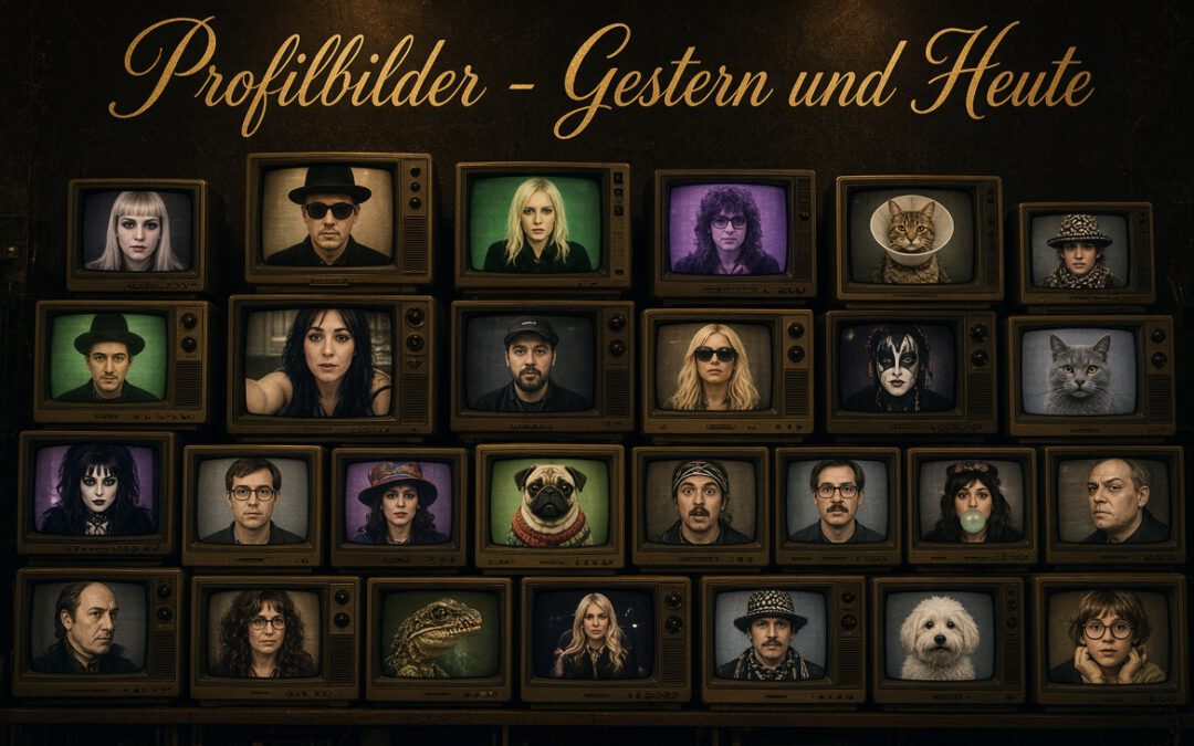 Profilbilder – Gestern und Heute